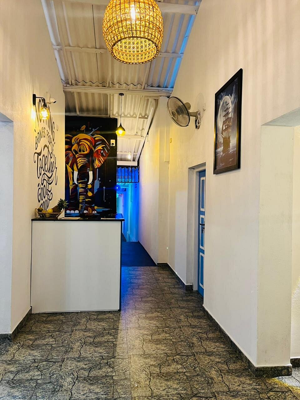 Restaurant entrance